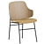 Modern Danish Penguin Dining Chair 3D model small image 5