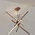 Modern Parallax LED Chandelier by dweLED 3D model small image 4
