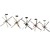 Modern Parallax LED Chandelier by dweLED 3D model small image 1