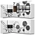 Italian Luxury Kitchen Valcucine Symphony 3D model small image 3