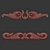 Elegant 3D Ornament Design Kit 3D model small image 7