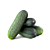  Crisp Fresh Cucumbers 3D model small image 1