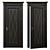Green Rombo Door - Elegant Design 3D model small image 3