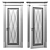 Green Rombo Door - Elegant Design 3D model small image 5