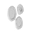 Glam Ceramic Mirror Set 3D model small image 3