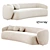 Modern Elegance RENE Sofa Set 3D model small image 3