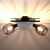 Akin Industrial Spot Light in Brown 3D model small image 3