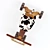 Cow Toddler Balance Bike Model 3D model small image 3