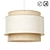 Rattan Pendant Light MILO 3D model small image 1