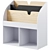 Children's Bookcase with Library Books 3D model small image 2