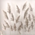 Luxury Eco Dry Floral Installation 3D model small image 6