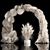 Pampas Palm Wedding Arch 3D model small image 1