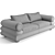 Eichholtz Coachella Sofa: Luxurious Design 3D model small image 4