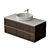 Moma Elegance Vanity Sink Cabinet 3D model small image 1