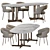 Modern Italian Design Sofa Nell 3D model small image 2