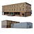 Industrial Building Model Kit 3D model small image 1