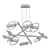 Elegant 9-Light LED Pendant 3D model small image 2