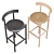 Comma Stool Set 02 - Stylish Ergonomic Design 3D model small image 5