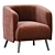 Modern Amalfi Armchair Design 3D model small image 3