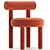 Modern Velvet Chair Gropius Model 3D model small image 2