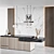 Modern 3D Reception Desk Model 3D model small image 2