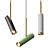 Sleek Pendant Lamp Collection 3D model small image 2