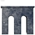 Elegant Marble Bookends & Decor 3D model small image 2