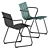 Mid-century Modern Ocean Chair for Stylish Homes 3D model small image 2