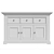 Forest Sideboard Chest 3 Doors 3D model small image 4