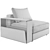  Contemporary Modular Sofa Set "Harper 3D model small image 4