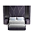 Elve Luxury Bed 3D model small image 2