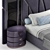 Elve Luxury Bed 3D model small image 5