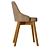 Modern Toledo Chair in Millimeters 3D model small image 4