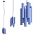 TOOT LED Pendant Lamp Rashid 3D model small image 2