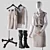 Retail Display Mannequin Stand 3D model small image 1