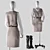 Retail Display Mannequin Stand 3D model small image 2