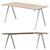 Modern Writing Desk, IKEA TROTTEN 3D model small image 1