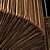 Rattan Barrel Chandelier, 3D Model 3D model small image 5