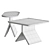 Modern ORLY Side Table Collection 3D model small image 2