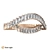 Golden Metal LED Wall Light 3D model small image 1