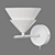 Elegant Eurosvet Rylee Wall Light 3D model small image 2