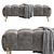 Sienna Modern Bench 2013 Corona 3D model small image 5