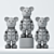 Space Bear 3D Model Kit 3D model small image 2