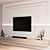 Samsung TV Wall Mount Stand 3D model small image 3