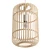 Bamboo Wood Pendant Light Fixture 3D model small image 5