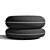 Vibrant Panton Easy Pouf 3D model small image 4