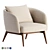 Modern Cosmo Armchair by HC28 3D model small image 7