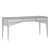 CB2 Spillo 3-Drawer Wood Desk 3D model small image 2