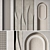 Modern Decorative Wall Art Print 3D model small image 1