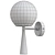 Modern Audrey Black Sphere Lamp 3D model small image 2